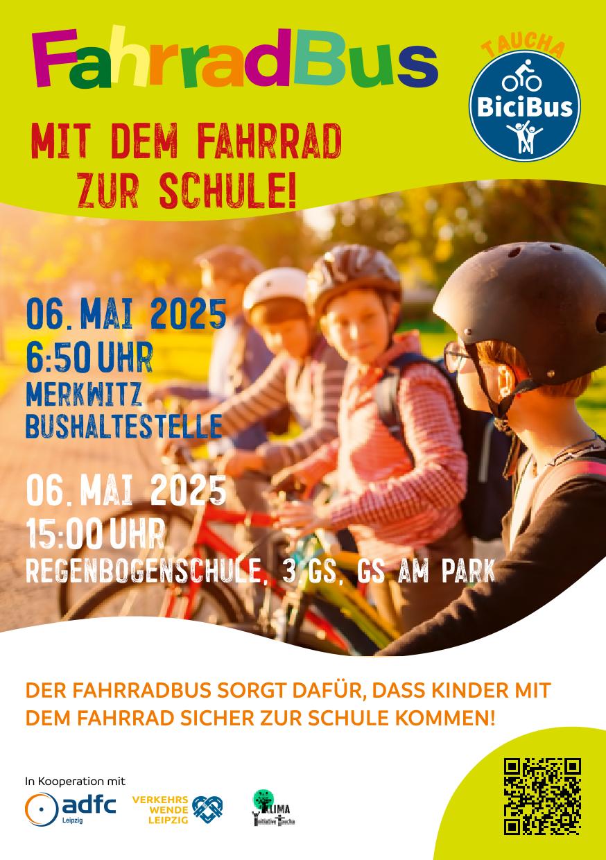 plakat Fahrradbus