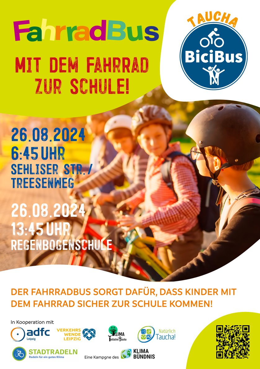 Plakat Fahrradbus