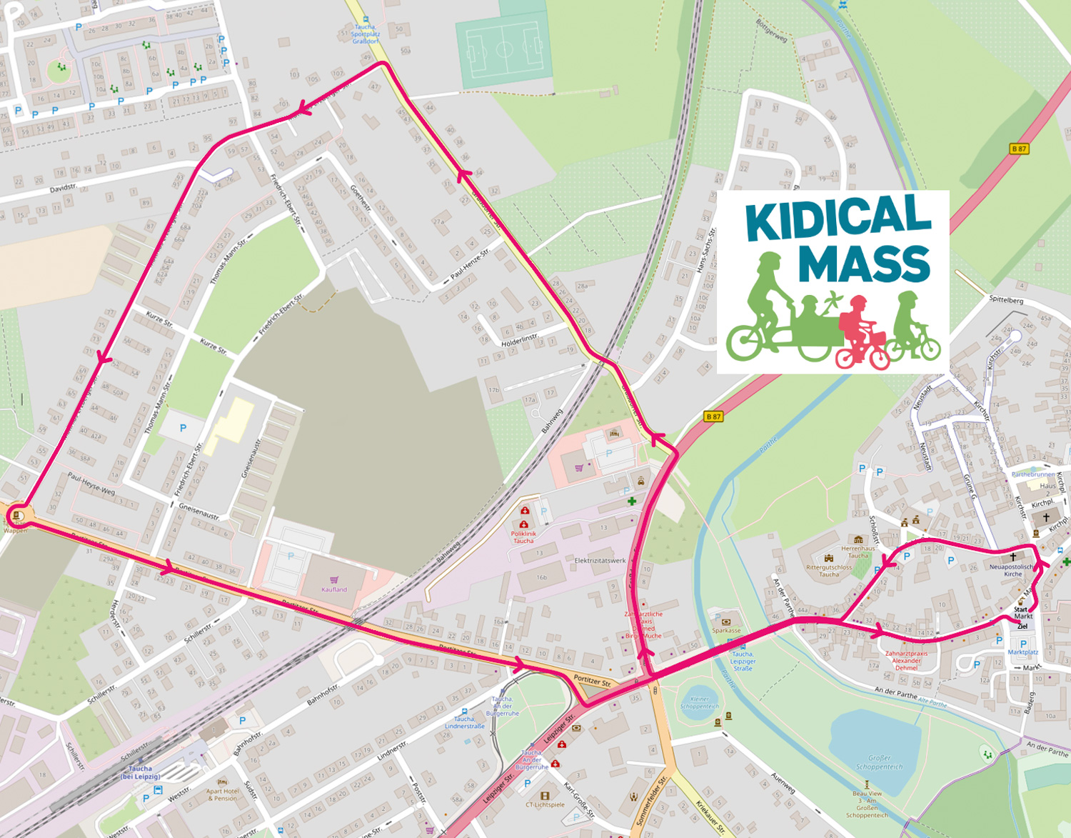 Route der KidicalMass am 7.9.2024