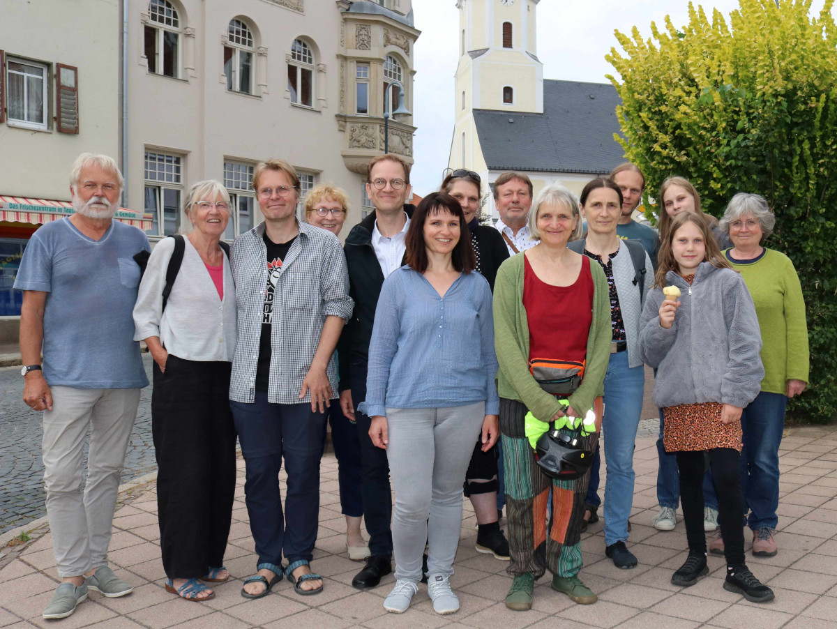 Die Mitglieder der Klima-Initiative Taucha