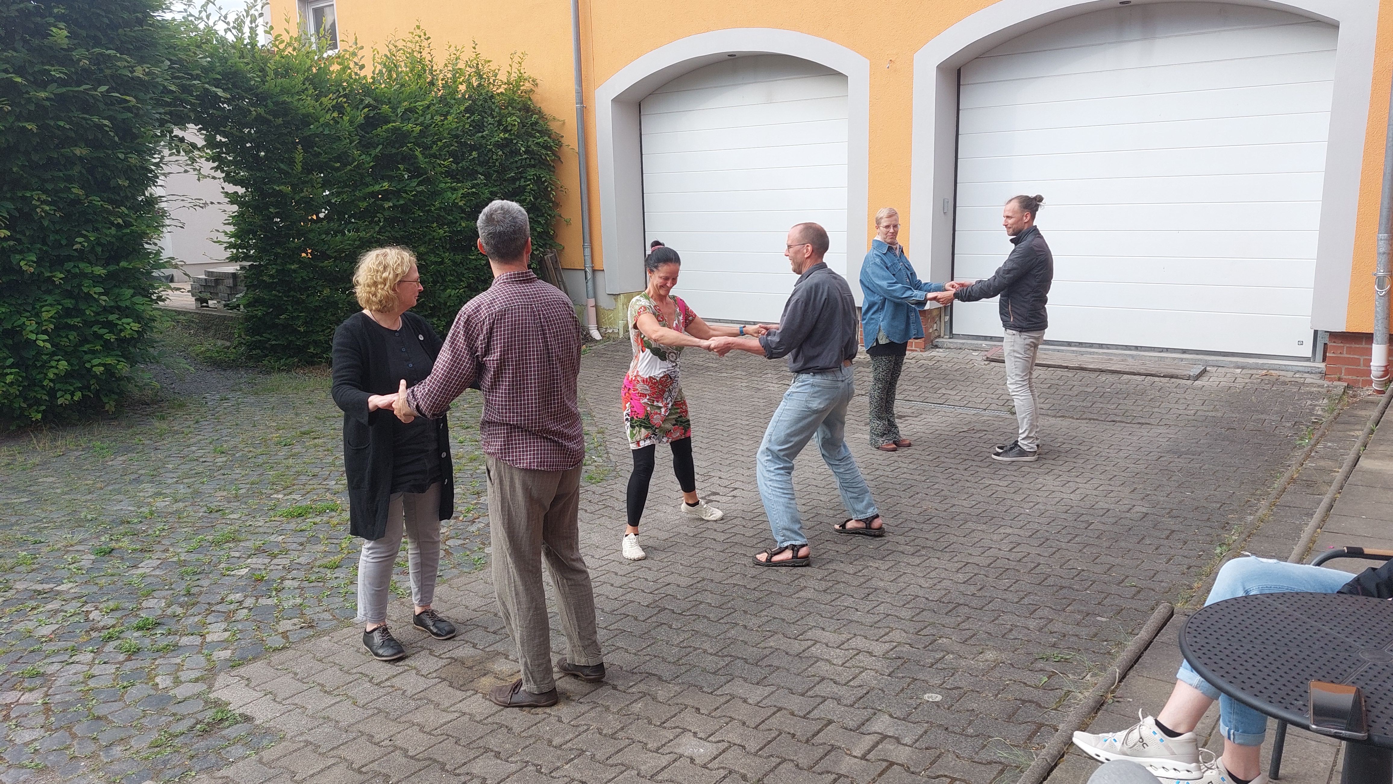 Tanzen in der Gruppe