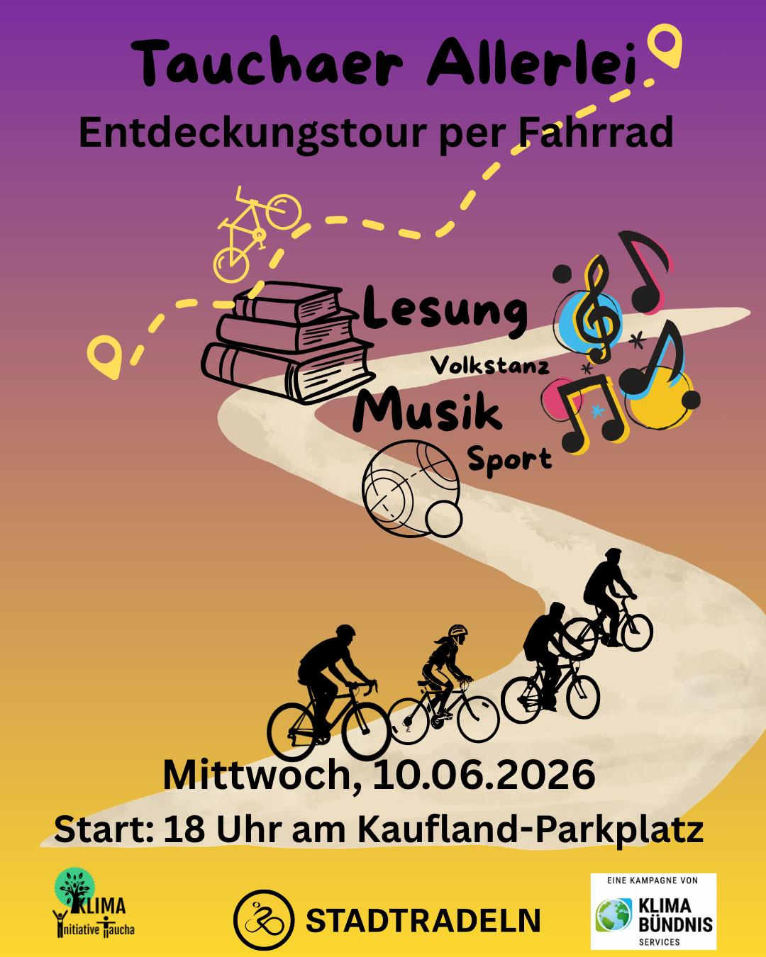 Plakat mit Programm