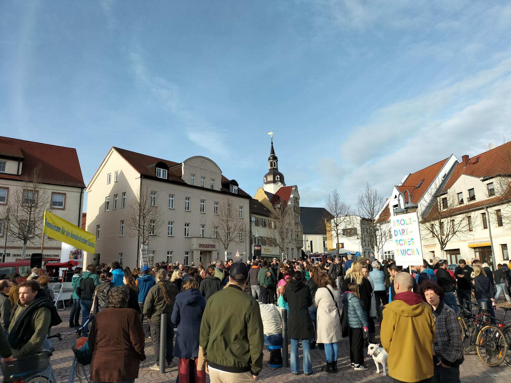 Gemeinsam für ein demokratisches Taucha