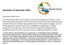 Startseite des Newsletters