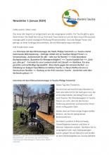 Erste Seite des Newsletters 2024-1